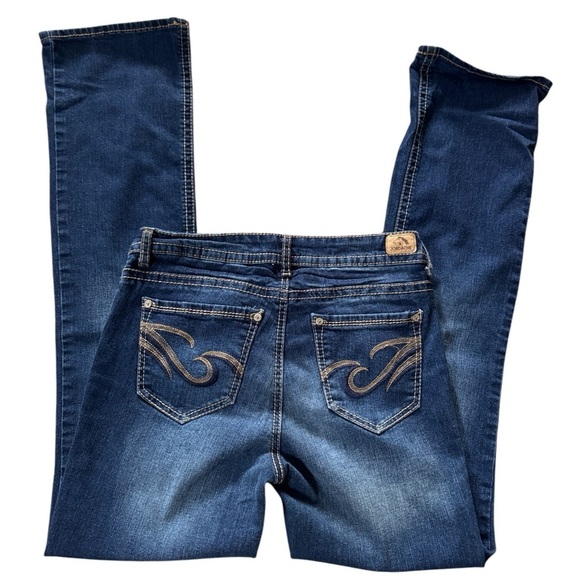 Women’s Jordache Slim Boots Denim Jeans Size 4 EUC - Picture 3 of 5